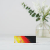 visitekaartje abstract bladwijzer (Staand voorkant)