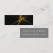 visitekaartje abstract bladwijzer (Voorkant / Achterkant)