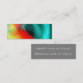 visitekaartje abstract bladwijzer (Voorkant / Achterkant)