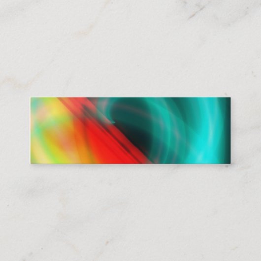 visitekaartje abstract bladwijzer (Voorkant)