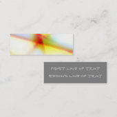 visitekaartje abstract bladwijzer (Voorkant / Achterkant)