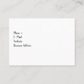 Visitekaartje Abstract ontwerp (Achterkant)