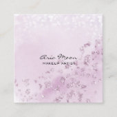 Visitekaartje Abstract vierkant lavender