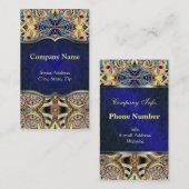 visitekaartje abstracte achtergrond (Voorkant / Achterkant)