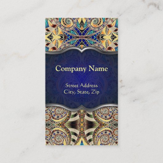 visitekaartje abstracte achtergrond (Voorkant)