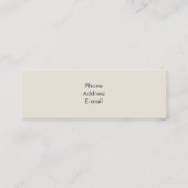 Visitekaartje abstracte Waterverf (Achterkant)