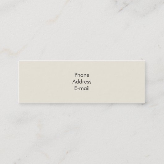 Visitekaartje abstracte Waterverf (Achterkant)