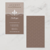 VISITEKAARTJE: accent 10 Visitekaartje (Voorkant / Achterkant)