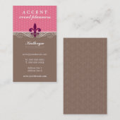 VISITEKAARTJE: accent 1 Visitekaartje (Voorkant / Achterkant)