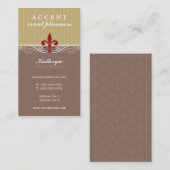 VISITEKAARTJE: accent 4 Visitekaartje (Voorkant / Achterkant)