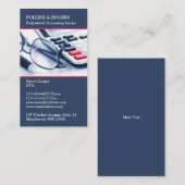 Visitekaartje accountant (Voorkant / Achterkant)