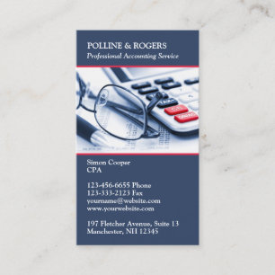 Visitekaartje accountant