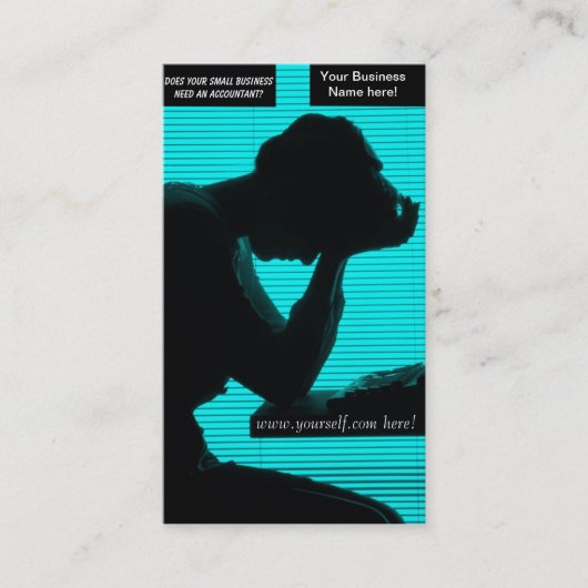 Visitekaartje Accountant (Voorkant)