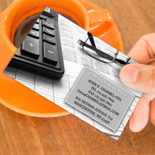 Visitekaartje accountant