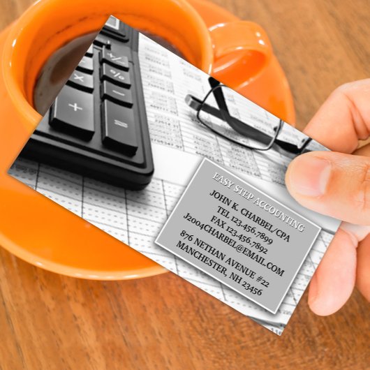 Visitekaartje accountant