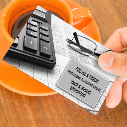 Visitekaartje accountant