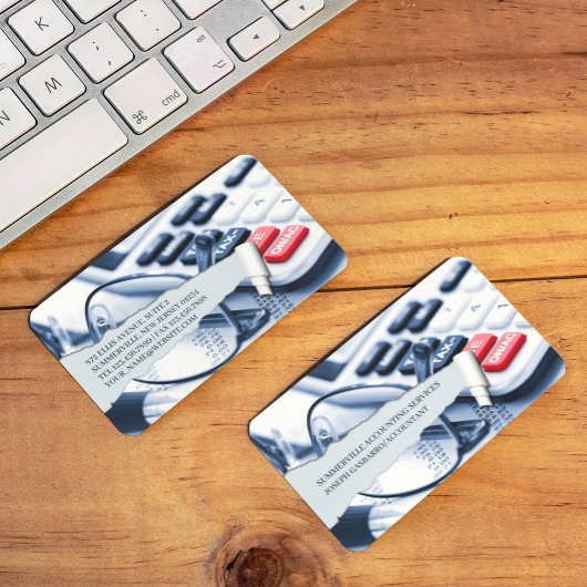 Visitekaartje accountant