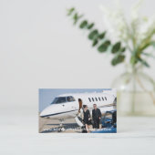 Visitekaartje - actietekst op het omgekeerde (Staand voorkant)