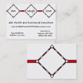 Visitekaartje adviesservices (Voorkant / Achterkant)