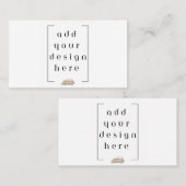 Visitekaartje afdrukken (Voorkant / Achterkant)