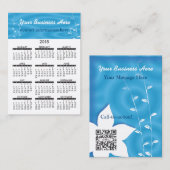 visitekaartje Agenda blauwe ruimte (Voorkant / Achterkant)