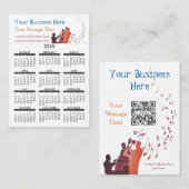 visitekaartje Agenda Jazz (Voorkant / Achterkant)