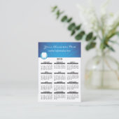 visitekaartje agenda tandheelkundig (Staand voorkant)