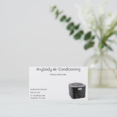 Visitekaartje airconditioner (Staand voorkant)