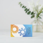 Visitekaartje airconditioner (Staand voorkant)