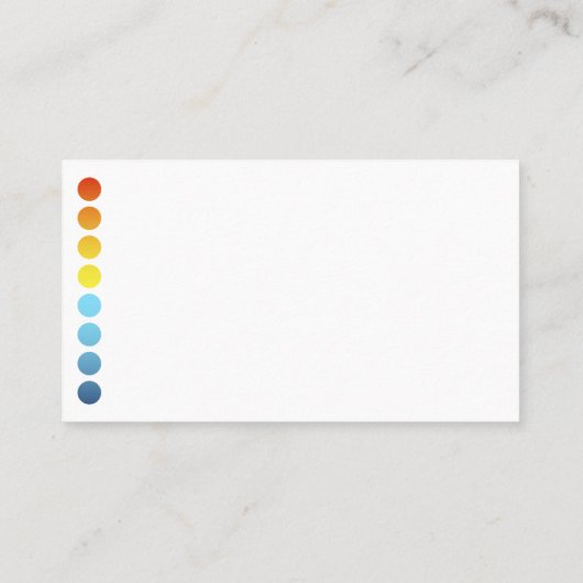 Visitekaartje airconditioner (Achterkant)