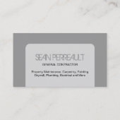 VISITEKAARTJE ALGEMENE CONTRACTOR (Achterkant)