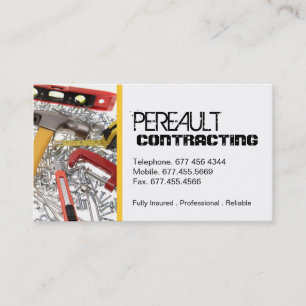 VISITEKAARTJE ALGEMENE CONTRACTOR