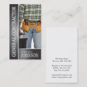 VISITEKAARTJE ALGEMENE CONTRACTOR (Voorkant / Achterkant)