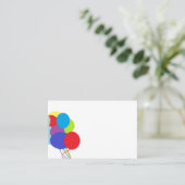 VISITEKAARTJE : ALLOON (Staand voorkant)