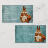  Visitekaartje Amber Squirrel (Voorkant / Achterkant)