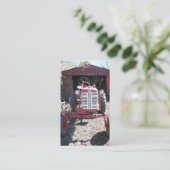 Visitekaartje Antiek oprolmechanisme (Staand voorkant)