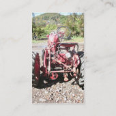 Visitekaartje Antiek oprolmechanisme (Achterkant)