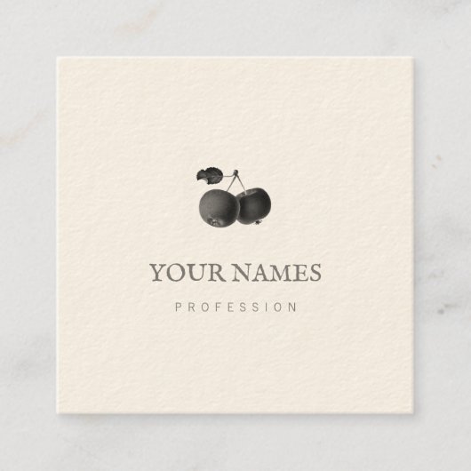 VISITEKAARTJE : APPEL (Voorkant)