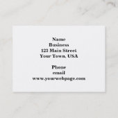 Visitekaartje appelen (Achterkant)