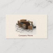 Visitekaartje architect (Achterkant)