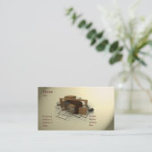 Visitekaartje architect (Staand voorkant)