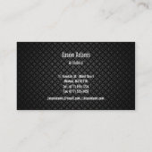 Visitekaartje architect (Achterkant)