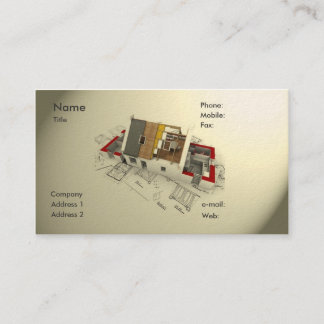 Visitekaartje architect