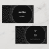 Visitekaartje architect (Voorkant / Achterkant)