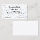 Visitekaartje architect (Voorkant / Achterkant)