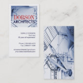 Visitekaartje architect (Voorkant / Achterkant)
