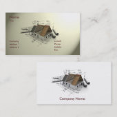 Visitekaartje architect (Voorkant / Achterkant)