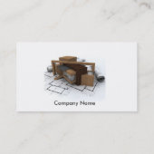 Visitekaartje architect (Achterkant)