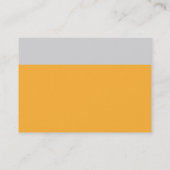 Visitekaartje architect (Achterkant)