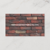 Visitekaartje architect (Achterkant)